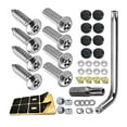 thumbnail image 2 of Baoblaze Plate Screws Set Car Tag Bolts Fastener Caps Plate Fasteners and Black, 2 of 7