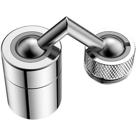 

GYMNASTIKA Universal Filter Faucet Universal Anti Splash Filter Faucet 720 Degrees Rotating Removable Water Outlet