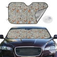 thumbnail image 2 of Daiia Funny Chicken Windshield Sun Shade for Car SUV Truck (Small ), Car Sun Shade Windshield, Car Shades for Front Windows, Sunshade for Car Windshield, 2 of 7