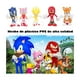 thumbnail image 3 of Sonic Tails Knuckles Eggman Amy Rose Figuras Juego 12 pcs multicolor, 3 of 4