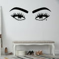 thumbnail image 1 of VWAQ Eyes Vinyl Wall Decals Home Bathroom Mirror Decor - EWWD-V2, 1 of 1