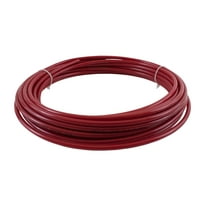 Mytee Products 1/2" OD x 100' Red SAE J844 Nylon Air Brake Tubing DOT Approved | Pneumatic Nylon Air Line Hose for Air Brake System