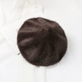 thumbnail image 2 of MESSUEN Womens Newsboy Caps Winter Cap Women Hat Women's Beret Newsboy Hat for Women Beret for Women's Newsboy Caps Coffee M, 2 of 4