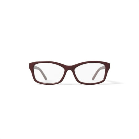 Walmart Youth FM17262 Rectangular Prescription Eyeglasses with Case, Pink