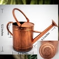 thumbnail image 3 of 1 Gallon Watering Can, Copper Watering Can, Metal Water Can with Removable Spout, Perfect Plant Water Can for Indoor and Outdoor, 3 of 7
