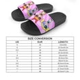 thumbnail image 2 of The Powerpuff Girls Womens Mens House Slippers Non-Slip Pool Sliders Shower Shoes Beach Sandals Bathroom Slippers for Summer, 2 of 8