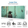 thumbnail image 5 of WISHTIME Desk Pad Protector, Mouse Pad, Office Desk Mat, Non-Slip Rubber Desk Blotter, Laptop Desk Pad, Waterproof Desk Writing Pad for Office and Home (31.5" x 11.8" x 0.08)Bird2, 5 of 8