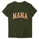 thumbnail image 1 of Camiseta de Cuello Redondo Impresa Del Día de la Madre para las Mujeres, Camiseta Casual de Manga Corta para la Primavera Y el Verano, 1 of 3