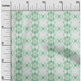 thumbnail image 2 of oneOone Cotton Jersey Green Fabric Asian Batik Floral Fabric For Sewing Printed Craft Fabric By The Yard 58 Inch Wide, 2 of 5