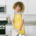 thumbnail image 4 of Yellow Dog Paw Footprint Kids Aprons for Girls and Boys,Adjustable Neck Strap Toddler Aprons for Kids Cooking Baking, 4 of 7