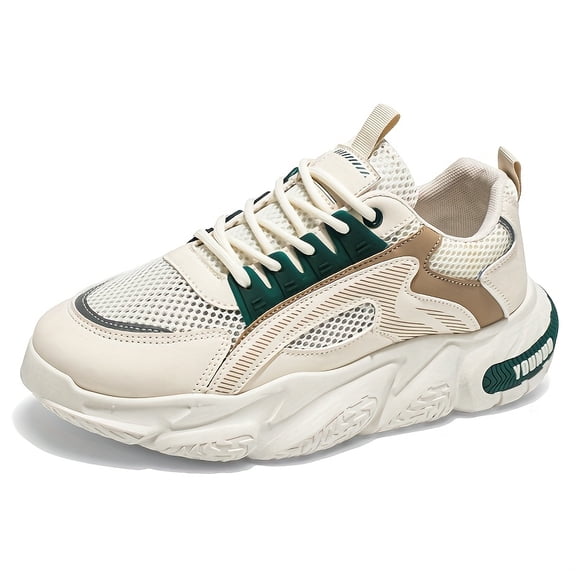Perfect-Men's Lightweight Breathable Sneakers Compatible for & Low-Top Round Toe - Outdoor & Casual Attire - Solid Color Sneakers (Men's Fashion), Casual - /Fabric Upper, Cushioned PVC Sole