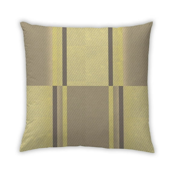 Ahgly Company Outdoor Square Contemporary Throw Pillow, 18 inch by 18 inch