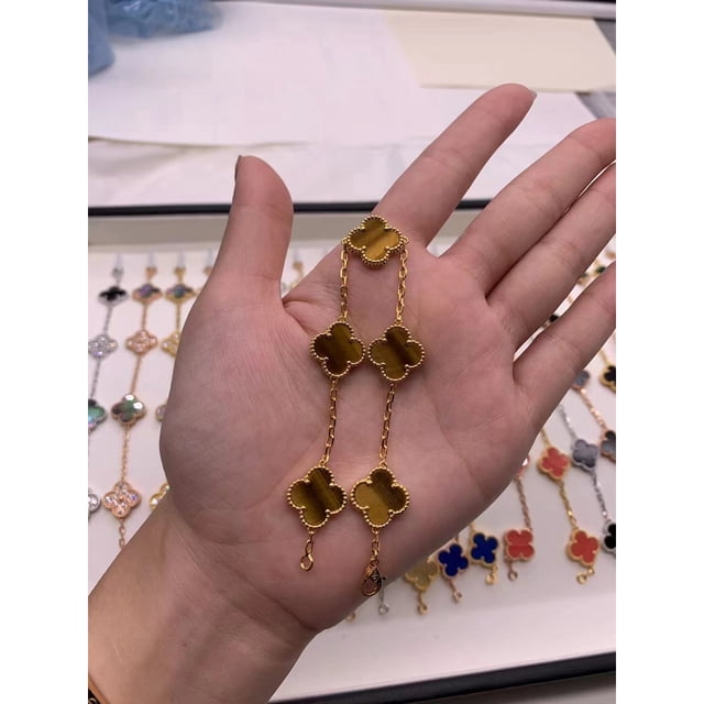 Van Cleef & Arpels/VCA 18 Quilates Trébol Cinco Flores Trun