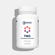RENUE by SCIENCE TMG | High Strength TMG Supplements | 120 Trimethylglycine Capsules - 900mg TMG per Serving with Vitamin B12 Vitamin B6 Folate & Zinc | Made in the USA & Third-Party Tested