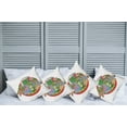 thumbnail image 6 of Ambesonne Colorful Throw Pillow Cover 4 Pack, Tropical Plants Leaves, 18", Multicolor, 6 of 6