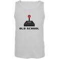 thumbnail image 1 of Old School Joystick White Adult Tank Top - 3X-Large, 1 of 1