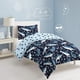 thumbnail image 5 of Dream Factory Sharks Boys Full Queen Size Juego de Cama de Algodón para Niños, 5 of 6