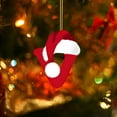 thumbnail image 4 of Ornamentos de letras de Navidad 26 de acrílico V, 4 of 5