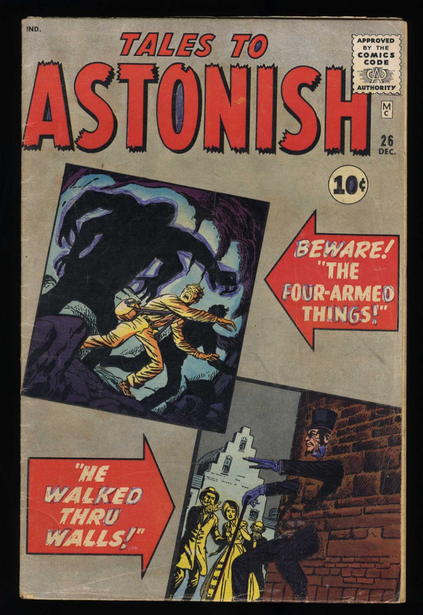 Cover of Tales to Astonish #26
