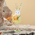 thumbnail image 4 of CoreLiving Easter Tree Hanging Ornaments Cute Flower Bunny Handmade Felt Light Color Spring Summer Party Decorations for Home Indoor, 4 of 8