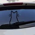 thumbnail image 4 of Adorno de vinilo para el limpiaparabrisas del coche con un simpático gatito, calcomanía con diseño animal de gato para decorar la ventana del coche o el portátil, 4 of 4