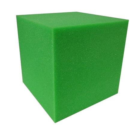 Ritchie Foam Gymnastics Foam Pit Cubes/Blocks 4 inch (Lime Green) 108 Piece Foam Blocks for Foam Pits Gymnastics Foam Pits Ninja Gyms Trampoline & Skatepark Foam Pits - Ritchie Foam & Mattress
