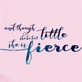 thumbnail image 2 of CafePress - She Is Fierce Infant Bodysuit - Baby Light Bodysuit, Size Newborn - 24 Months, 2 of 4