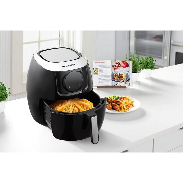 USED Large Air Fryer XXL 1700W 7.6QT Oven Digital Screen Hot Air Fryer  Cooker