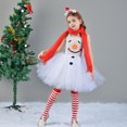 thumbnail image 4 of Vestido de tutú navideño para niños, disfraz de alce y muñeco de nieve para niña, vestidos de fiesta de año nuevo familiar, vestidos de princesa, conjunto de ropa para niños, 4 of 5