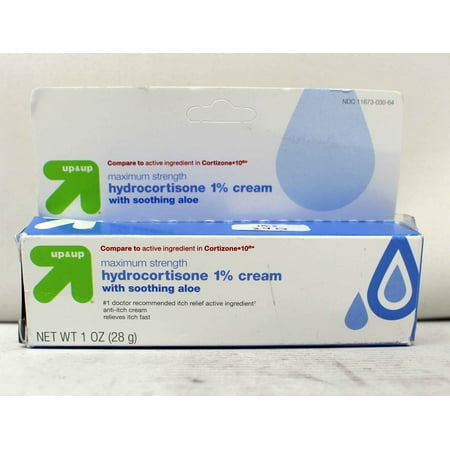 Anti-Itch 1% Hydrocortisone Maximum Strength Cream with Aloe - 1oz - up&up&trade;