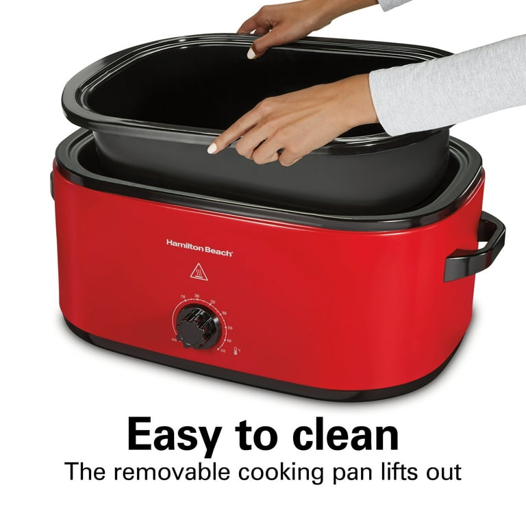 Hamilton Beach 22 Quart Electric Roaster Oven with Removable Pan