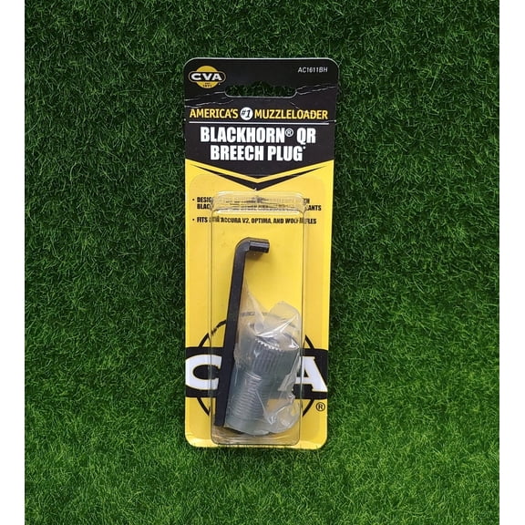 CVA AC1611BH Blackhorn Breech Plug, All Calibers, Stainless Steel, 1