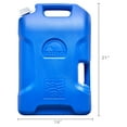 thumbnail image 6 of (2 pack) Igloo 6 Gallon Camping Water Storage Container, Blue, 6 of 8