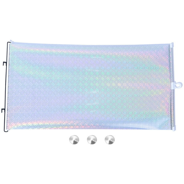 KAKOWELY 1 juego de parasol plegable para ventana de coche, protector de pantalla, cortina con ventosa.