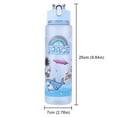 thumbnail image 2 of Yucurem 800ml Cartoon Space Water Bottle with Straw & Handle for Outdoor Sports Water Bottles for Sports (Blue), 2 of 10
