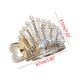 thumbnail image 3 of Xihbxyly Pinza para El Cabello de Aleación, Elegante Accesorio para Cola de Caballo con Perlas, Cómoda Horquilla de Metal, Elegante Diseño con Flecos, Perfecta para Fiestas y Eventos Diarios, Un Artí, 3 of 3