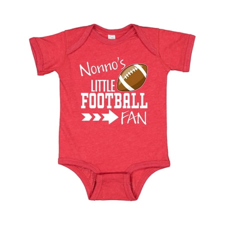

Inktastic Nonno s Little Football Fan Gift Baby Boy or Baby Girl Bodysuit