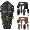 thumbnail image 2 of 5Pcs Steampunk PU Belt Phone Pouches Vintage Multi Pocket Waist Bag Accessories For Outdoor Activity, 2 of 11