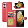 thumbnail image 1 of [PST] Samsung Galaxy S25 Ultra Wallet Case, Leather Magnetic Card Slot Wallet Folio Flip Case Cover, 1 of 5