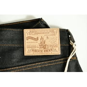 SAUCE ZHAN 315XX Men's Jeans Indigo Sanforized Selvedge Denim Jeans Regular Fit Taper Leg 14.5 oz