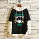 thumbnail image 2 of Sudadera con capucha de My Hero Academia para hombre y mujer, Midoriya Izuku, disfraz de Cosplay con estampado 3D, sudadera, chaqueta de dos piezas falsa para la escuela10SG Deng Xun unisex, 2 of 2