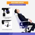 thumbnail image 3 of BestOffice Ergonomic Office Chair, Lumbar Support, Swivel Rolling for Men, Women(White), 3 of 8