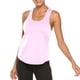 thumbnail image 2 of Camiseta holgada sin mangas para mujer, cuello redondo, sólida, para Fitness, Yoga, ahuecada, camiseta deportiva Pompotops lopia993979, 2 of 9