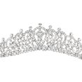 thumbnail image 2 of Couronne de Mariage en Strass Cristal pour Bal de Promo T1055, 2 of 3