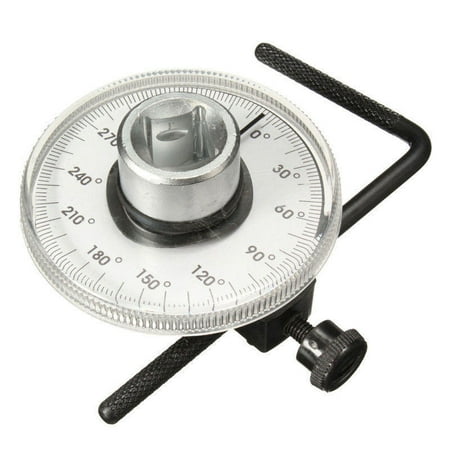

Asdomo New 1 pcs Wrench Adjustable 1/2 inch Drive Torque Angle Gauge Car Auto Garage Tool Set P10