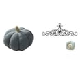thumbnail image 1 of Cojín De Calabaza De Halloween Relleno De Felpa Para Sofá, Decoración De Dormitorio, Placa Floral De Metal Para Patio, Interior, Exterior, Porche, Valla., 1 of 8