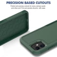 thumbnail image 3 of Allytechgroup Compatible for Apple iPhone 11, Rugged Shockproof Military Grade Protection Dual Layers Hard PC TPU Phone Case for iPhone 11, Darkgreen, 3 of 5