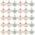 thumbnail image 1 of ADDHAT 30Ud Charms Tetera Coloridos Para Manualidades Bisutería Colgantes Ligeros, 1 of 6