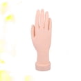 thumbnail image 2 of EeaseCA Professional Nail Art Practice Fake Hand Lifelike Training Hand Model Bendable Hand Manicure Practice Tool, 2 of 7