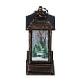 thumbnail image 4 of Farol de bola de nieve de Navidad, farola de calle iluminada, lámpara de Navidad con forma de bola de nieve, decoración navideña para el hogar, rendimiento confiable, 4 of 14